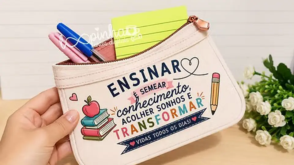 Envelope Estojo – Dia dos Professores e Volta às Aulas 2