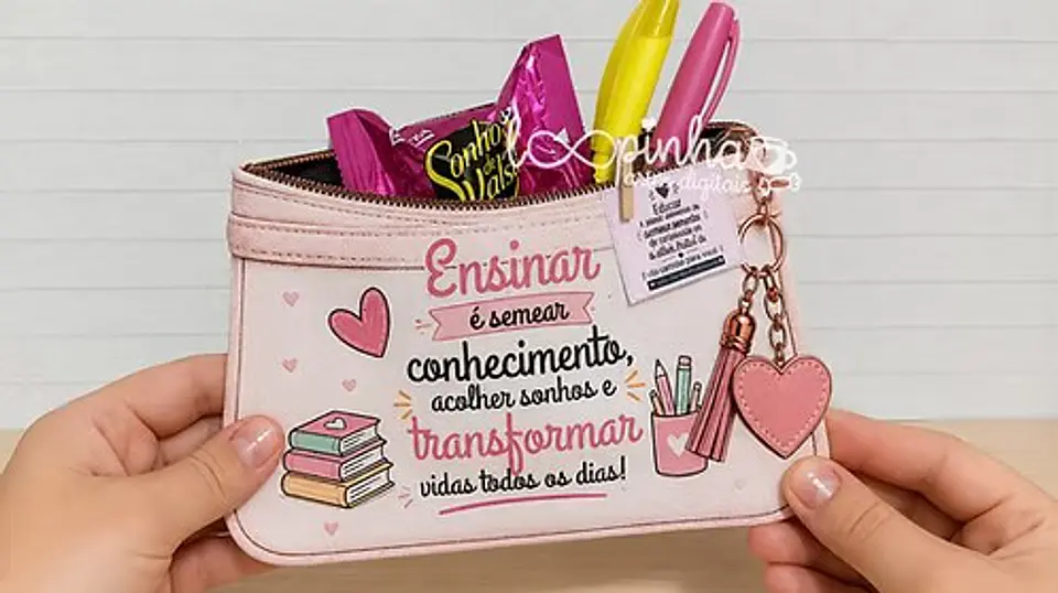 Envelope Estojo – Dia dos Professores e Volta às Aulas 4