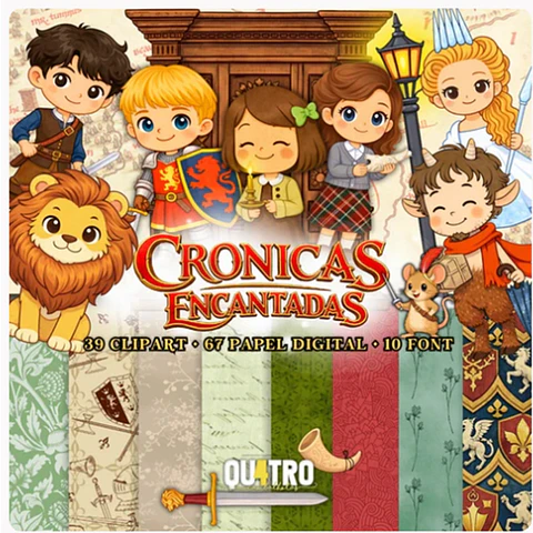 Kit Digital Crônicas Encantadas de Nárnia