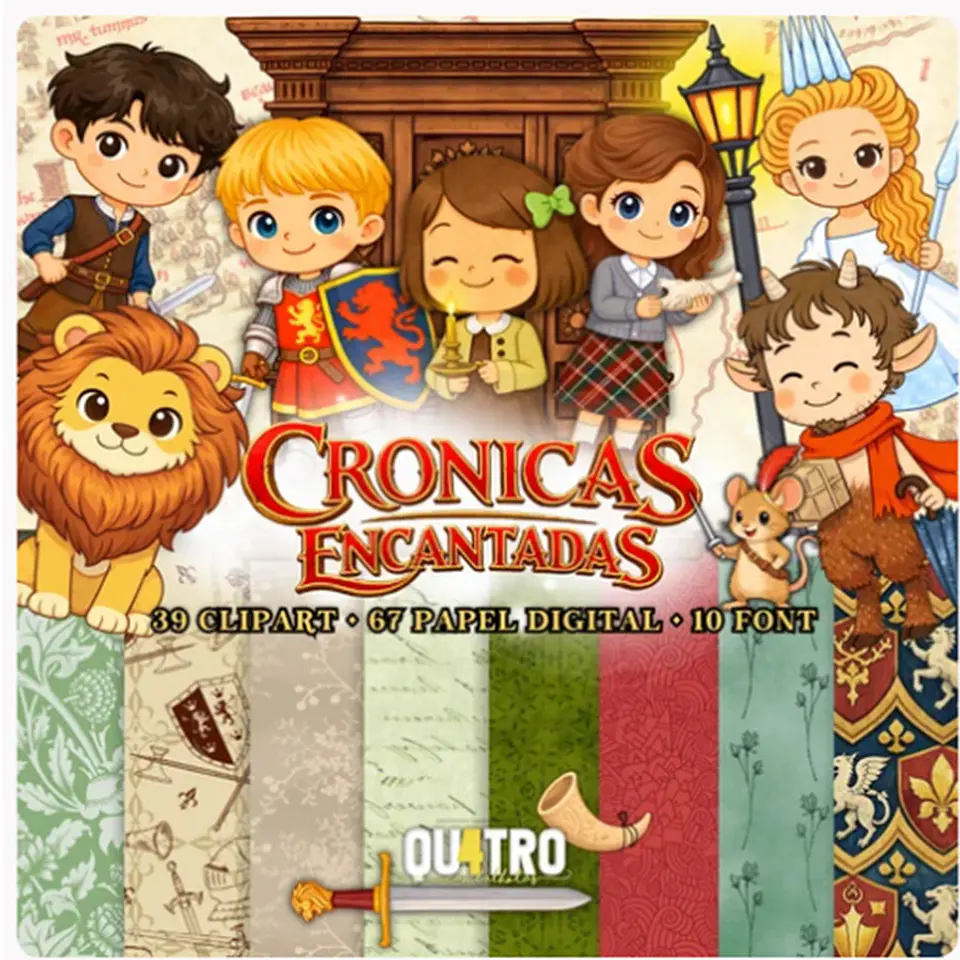 Kit Digital Crônicas Encantadas de Nárnia 1