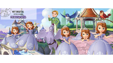 Kit Digital Princesa Sofia