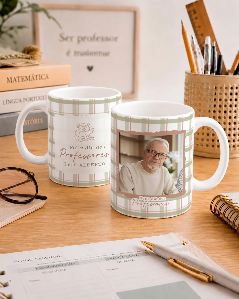 Pacote de Artes Canecas Professores V7 5