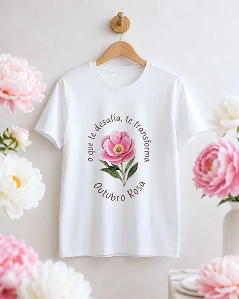 Pacote de Artes para Camisas Outubro Rosa V7