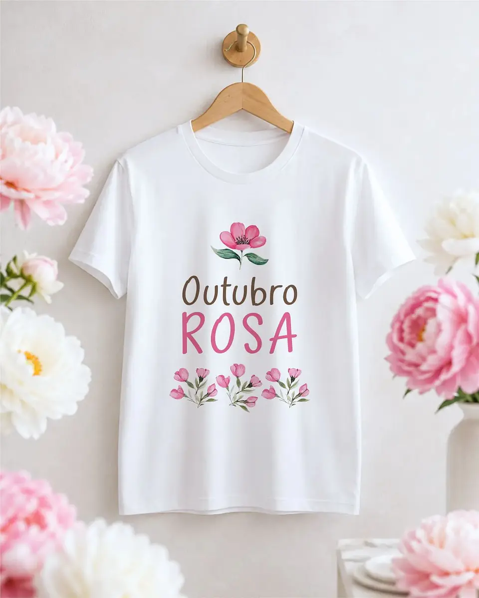 Pacote de Artes para Camisas Outubro Rosa V7 4