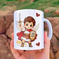 Arte Para Caneca Frei Gilson 40 Dias Com São Miguel Arcanjo – Arquivo Digital Sublimação - Thumbnail 3