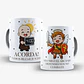 Arte Para Caneca Frei Gilson e São Miguel Arcanjo – Arquivo Digital Sublimação - Thumbnail 1