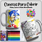 Coleção Canecas Dia das Crianças para colorir - Thumbnail 12