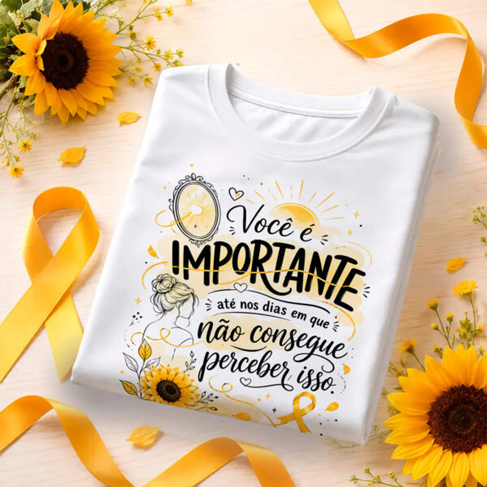 Arte Camiseta Setembro Amarelo 2