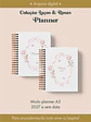 Planner Coleção Laços & Rosas Wire-o - Thumbnail 1