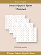 Planner Coleção Laços & Rosas Wire-o - Thumbnail 6