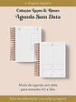 Agenda Sem Data Coleção Laços & Rosas Wire-o - Thumbnail 3