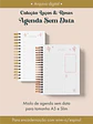 Agenda Sem Data Coleção Laços & Rosas Wire-o - Thumbnail 1