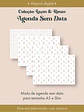 Agenda Sem Data Coleção Laços & Rosas Costura - Thumbnail 3