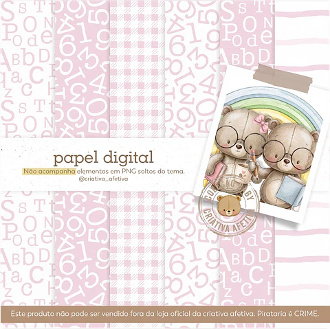 papel digital professores rosa