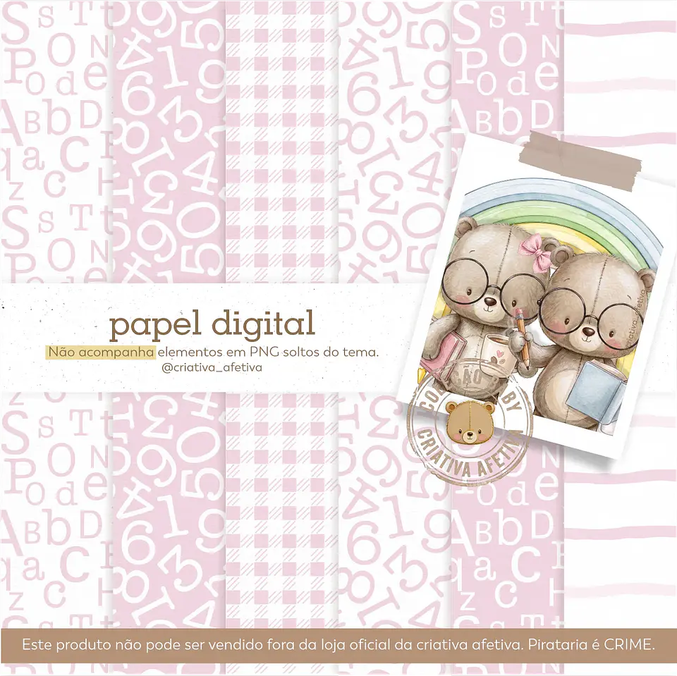 papel digital professores rosa 1