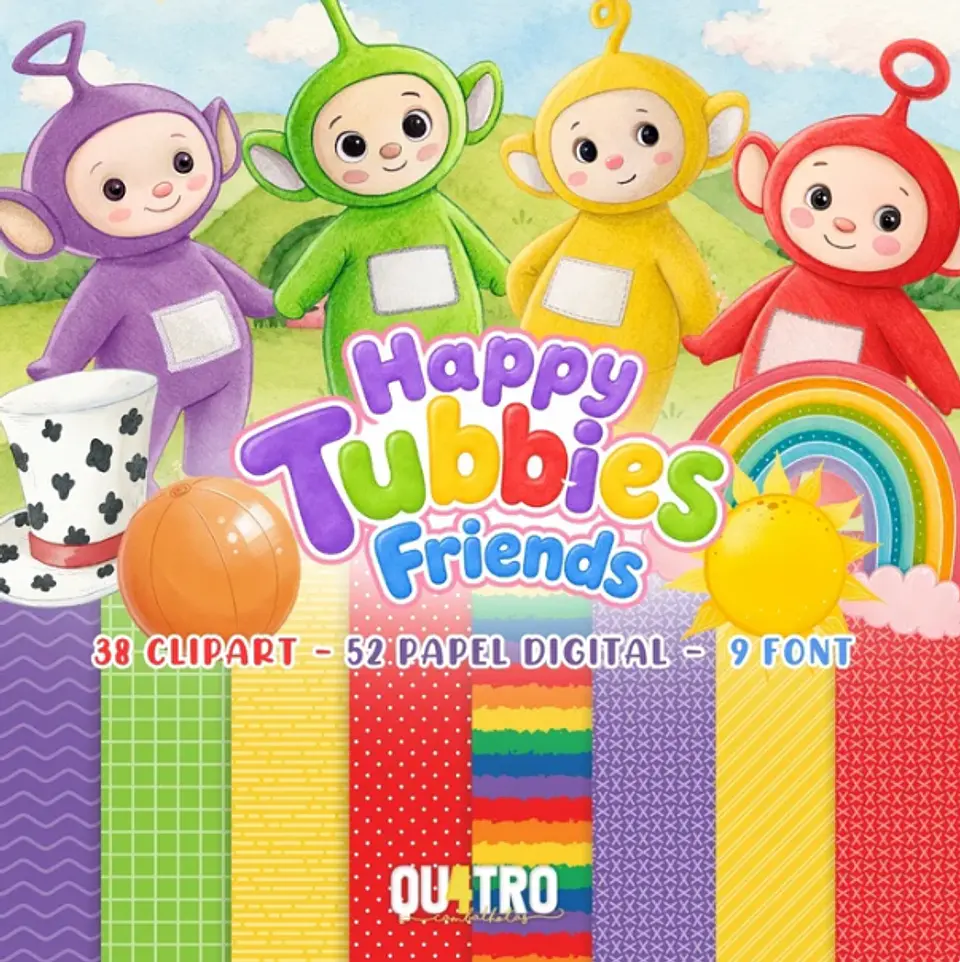 Kit Digital Teletubbies 1