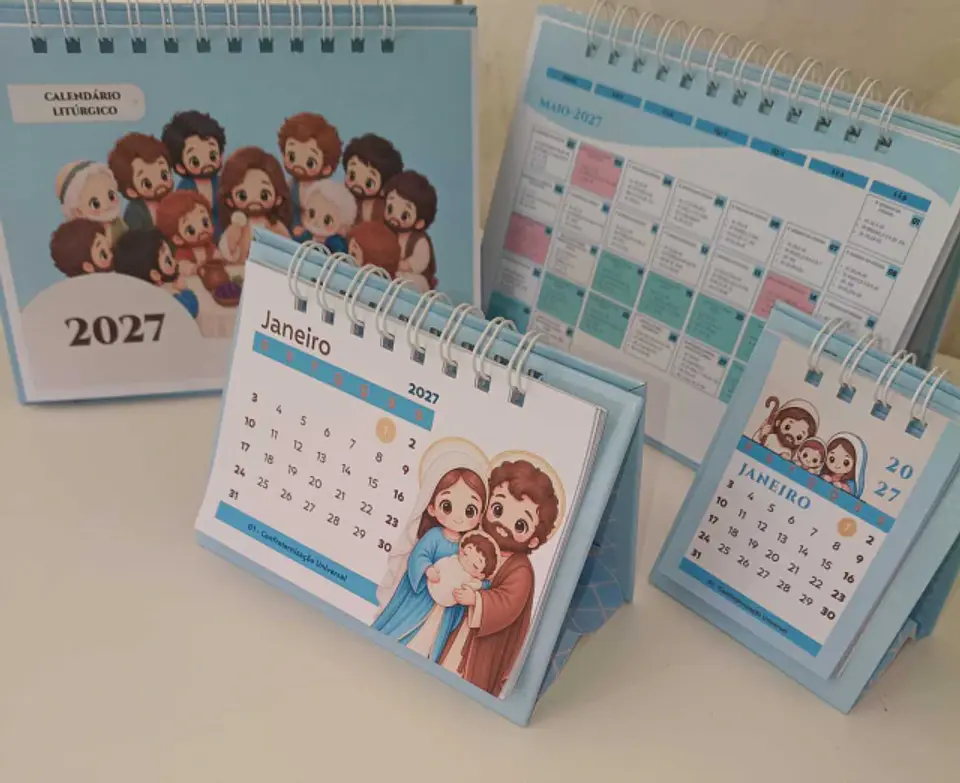 CALENDÁRIO LITÚRGICO 2027 A5 DE MESA 2