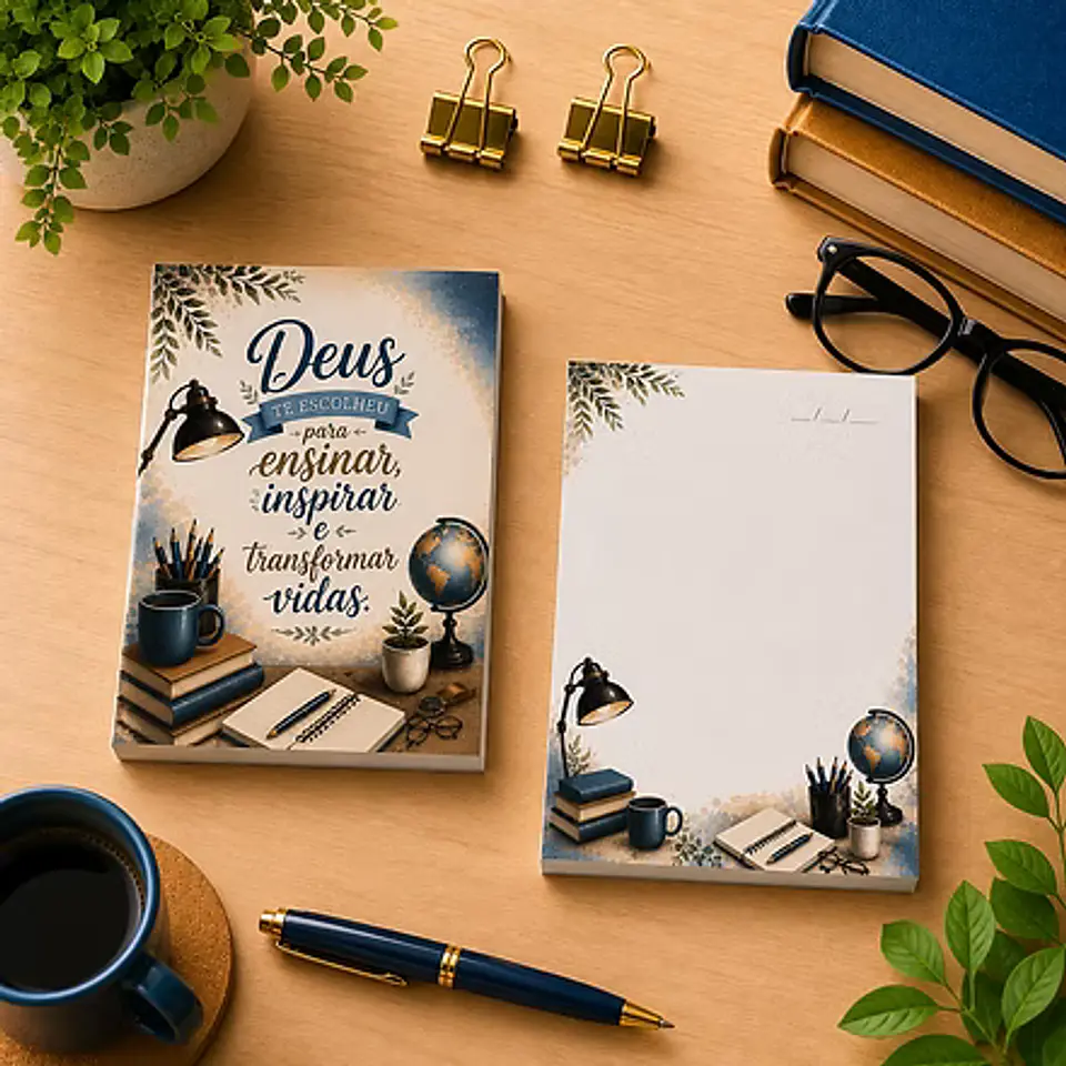Pack encadernação – Dia dos professores – AZUL 2