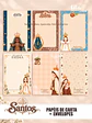Santos – Papéis de Carta + Envelopes (Tita) - Thumbnail 1