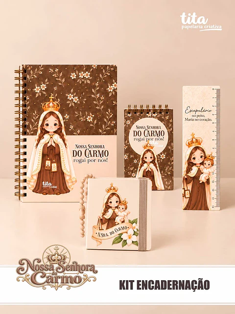 Santos – Nossa Senhora do Carmo – Encadernação (Tita)