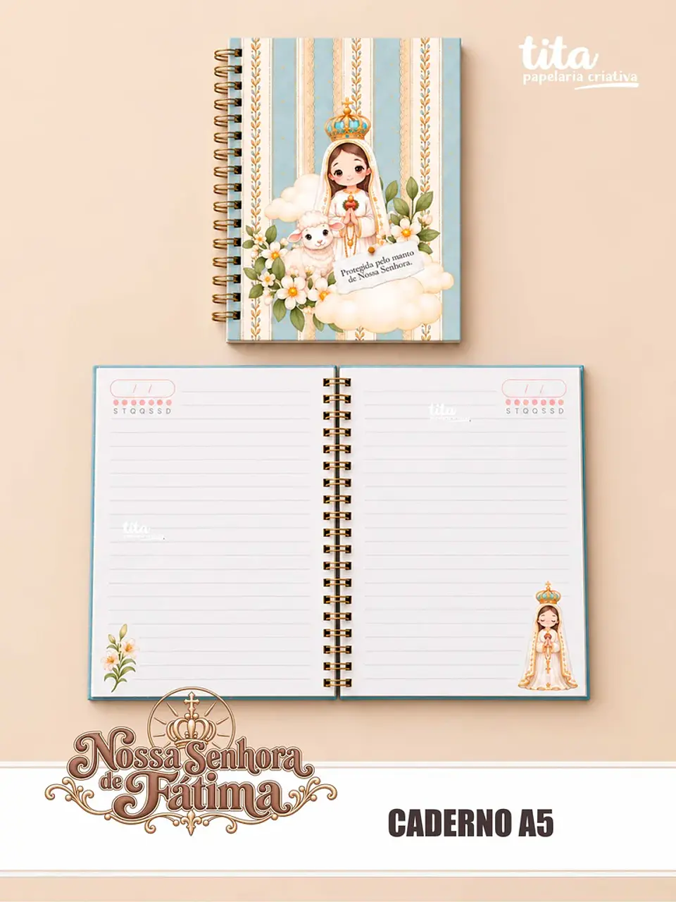 Santos – Nossa Senhora de Fátima – Encadernação (Tita) 2
