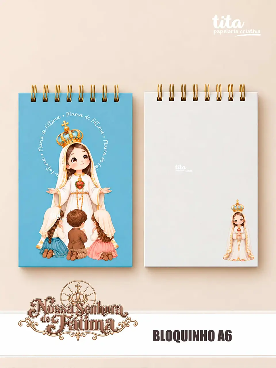 Santos – Nossa Senhora de Fátima – Encadernação (Tita) 4