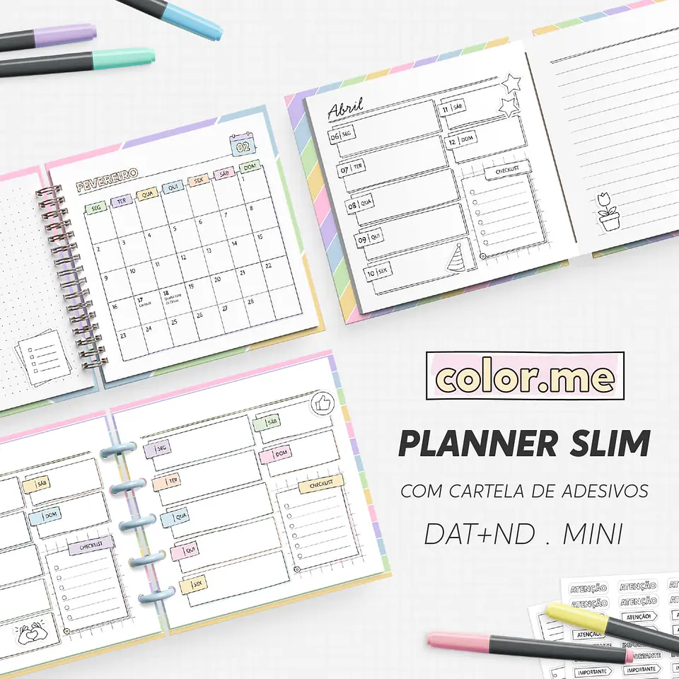 Planner 2027 Color.me – Mini 1