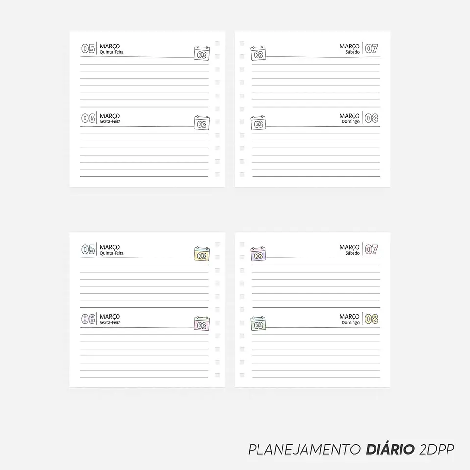 Agenda 2027 Color.me – Datada – Mini 10
