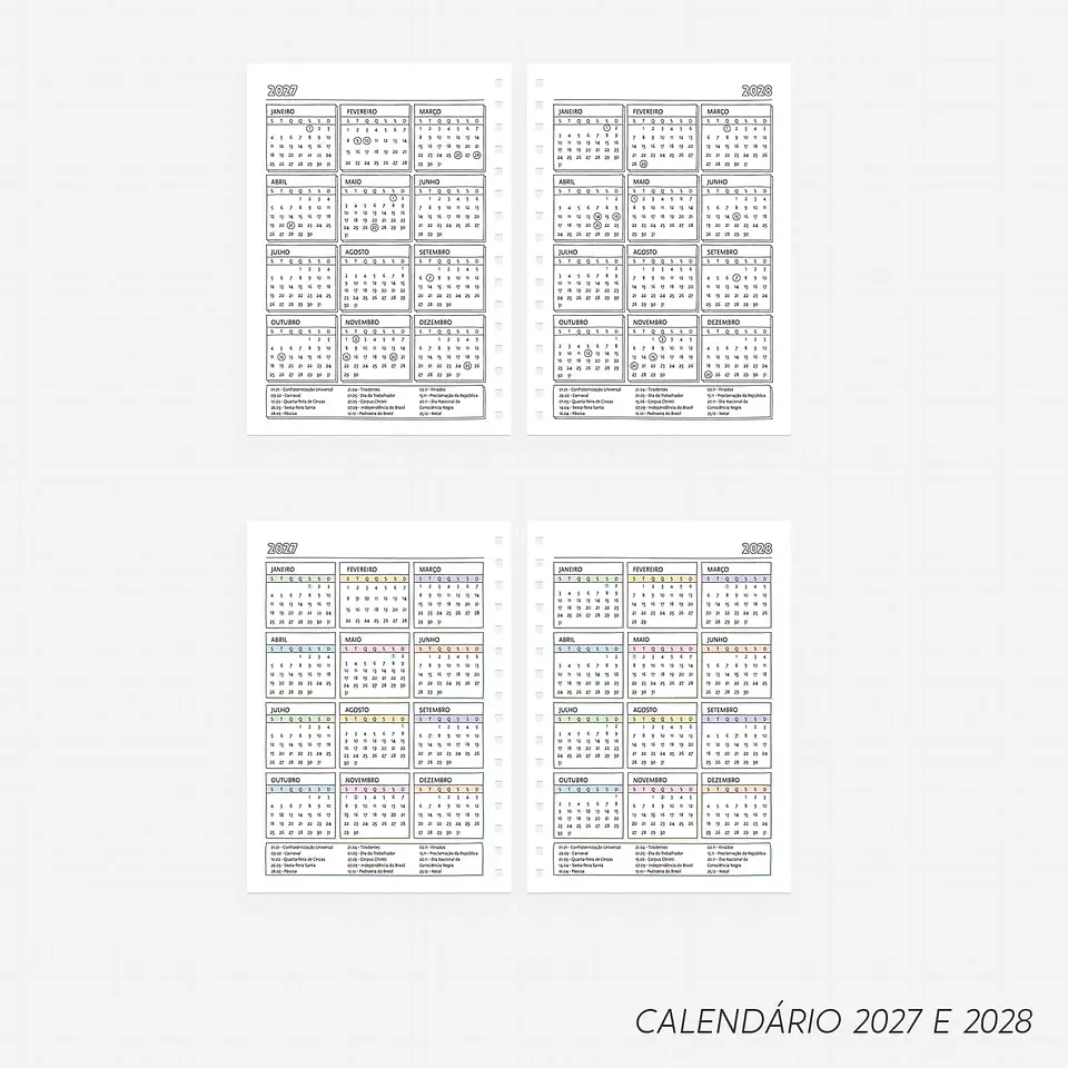 Agenda 2027 Color.me – Datada – A5 10