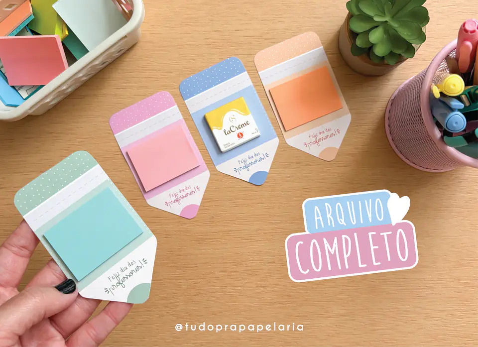 Card Post it – Dia dos Professores 1