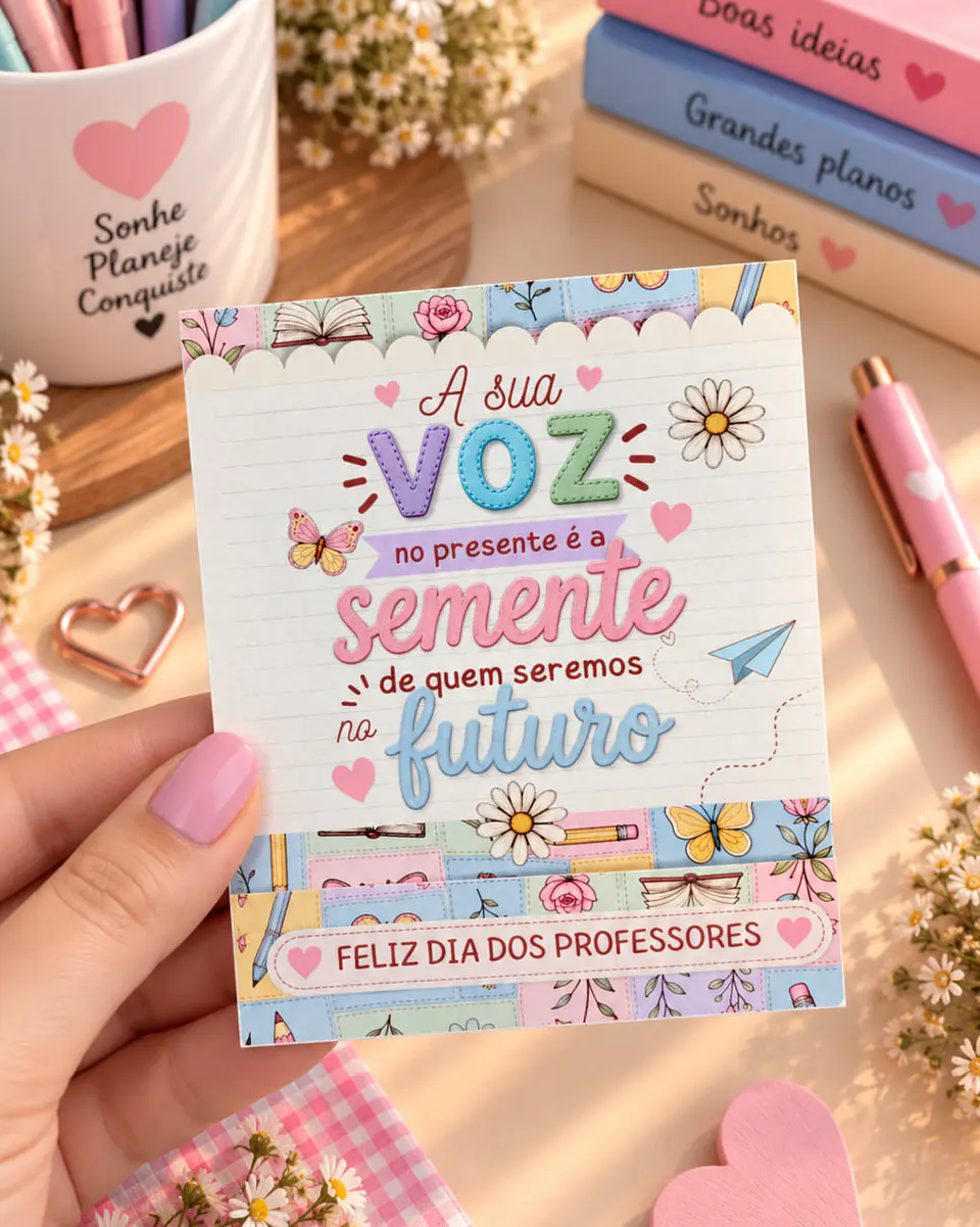 Porta-folhas Menininhas – Dia dos Professores 2026 11