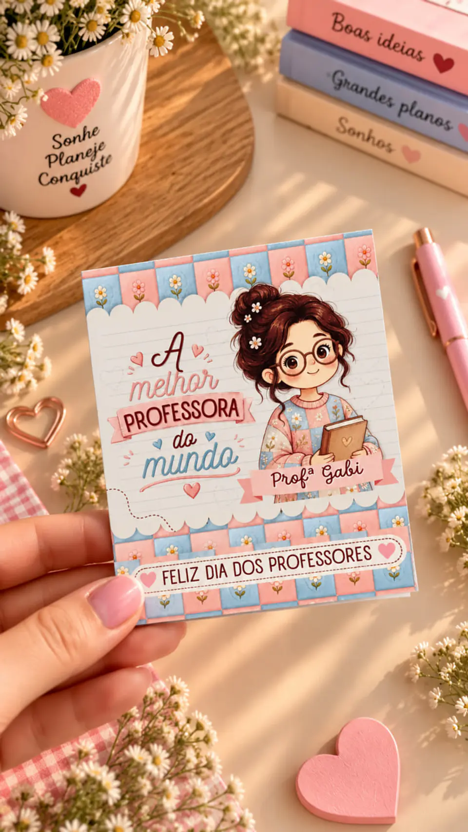 Porta-folhas Menininhas – Dia dos Professores 2026 13