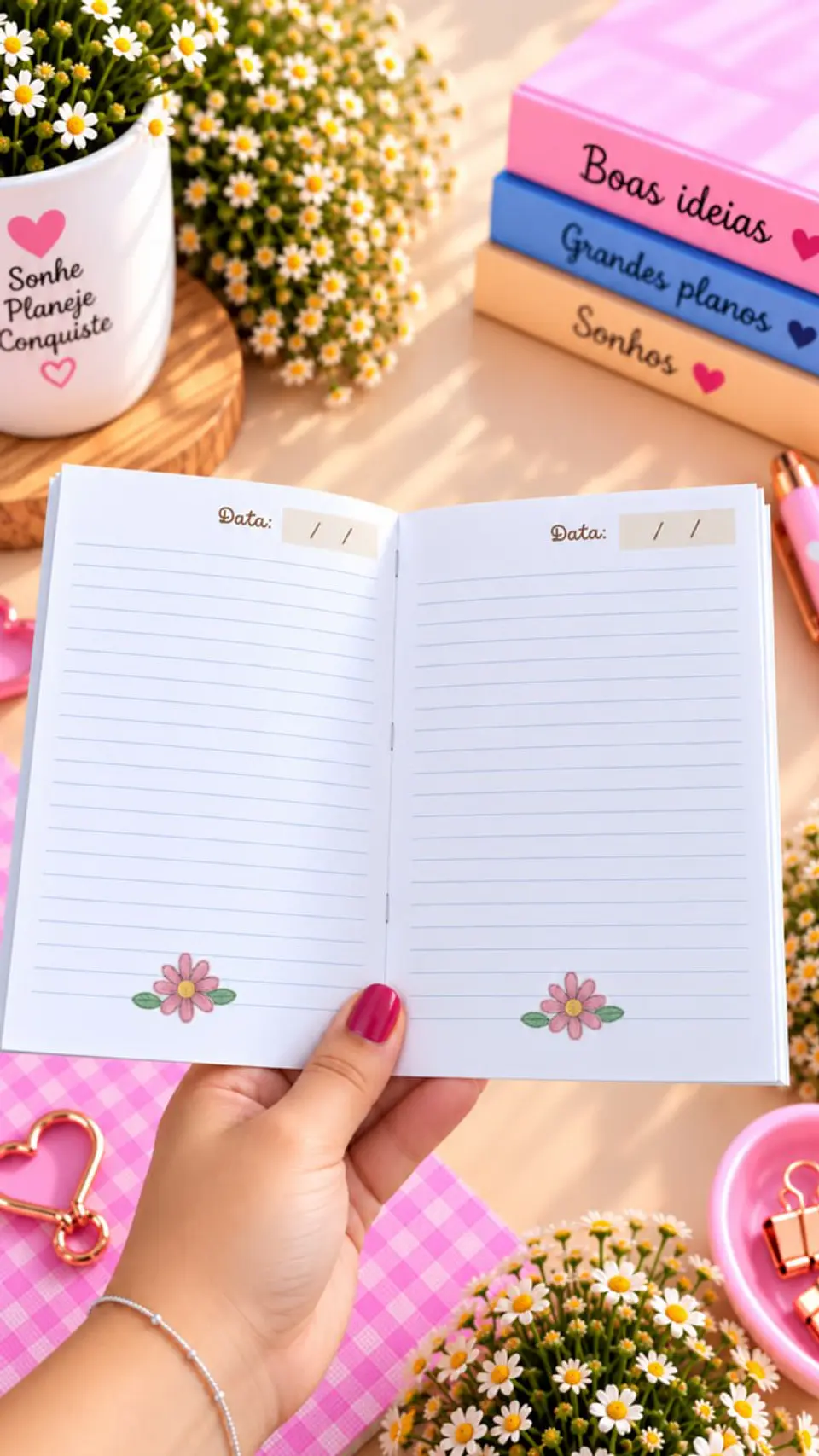 Capa e folhas caderno A5 estilo brochura Menininhas – Dia dos Professores 2026 6