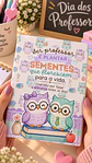 Capa e folhas caderno A5 estilo brochura Corujinhas – Dia dos Professores 2026 - Thumbnail 2