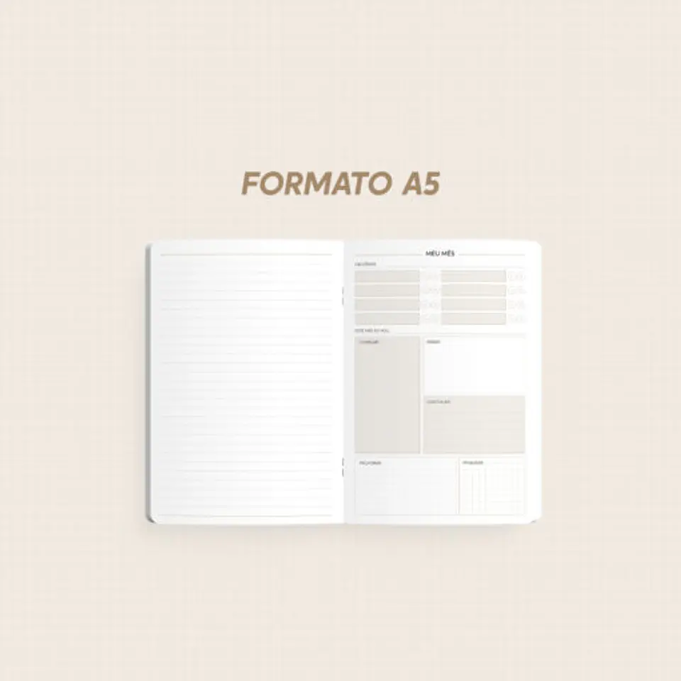 Planner Slim Modular / Trimestral | Não Datado – A5 – Brochura 4