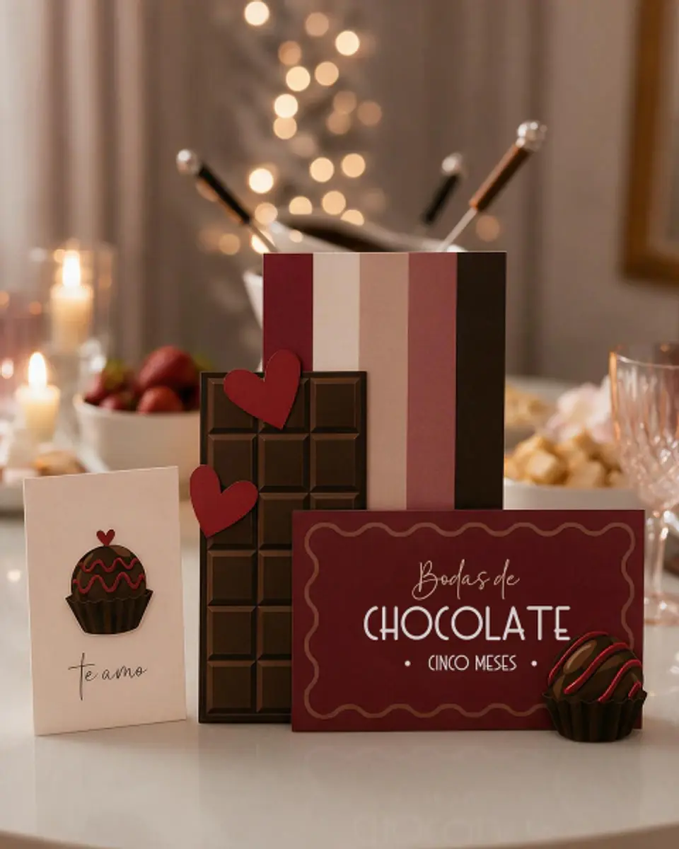 Kit Digital – Bodas de Chocolate (5 meses) 4