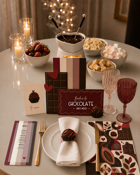 Kit Digital – Bodas de Chocolate (5 meses)
