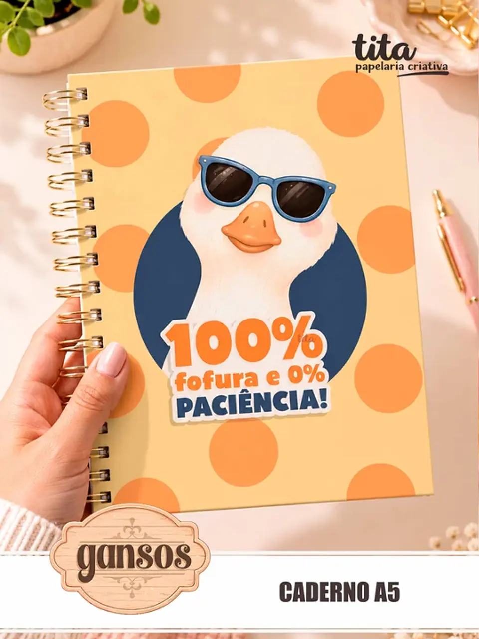Gansos – Kit Encadernação 6