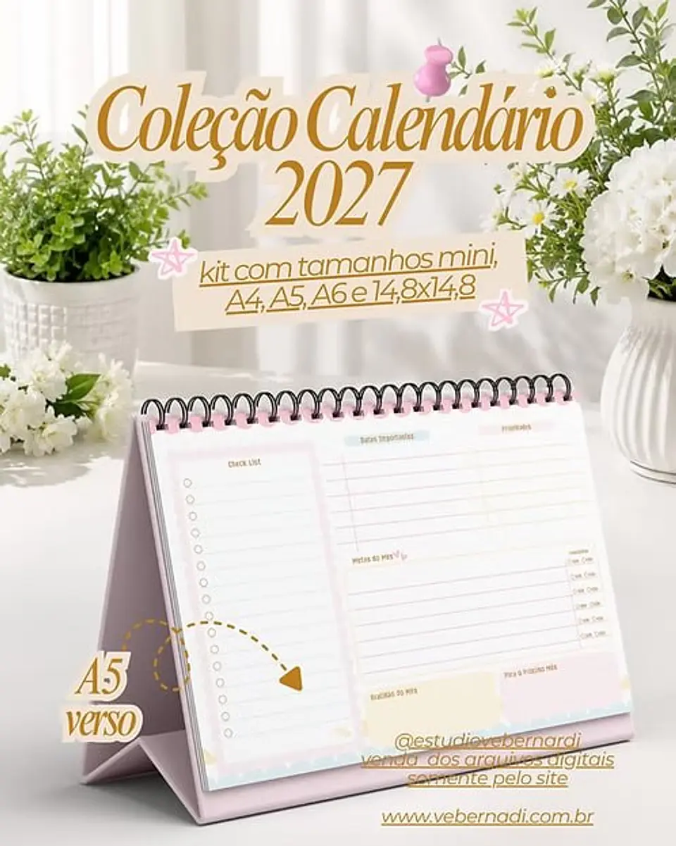 Coleção Calendário 2027 – Algodão Doce 4