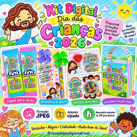 Kit Digital Dia das Crianças 2026