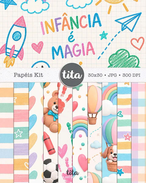 Dia das Crianças 2026 – Combo Ilustrações