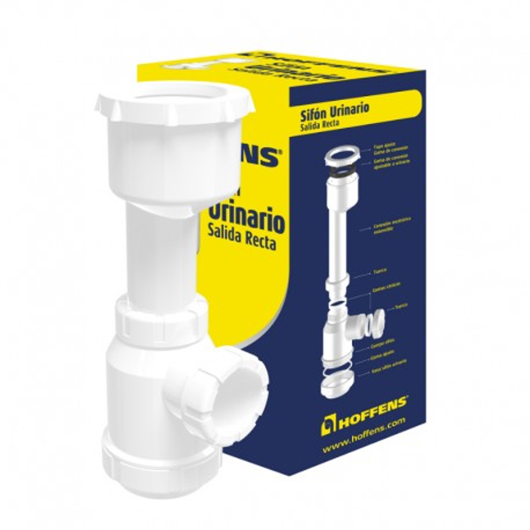 Sifon Urinario Salida Recta Hoffens Cod. 62443 1
