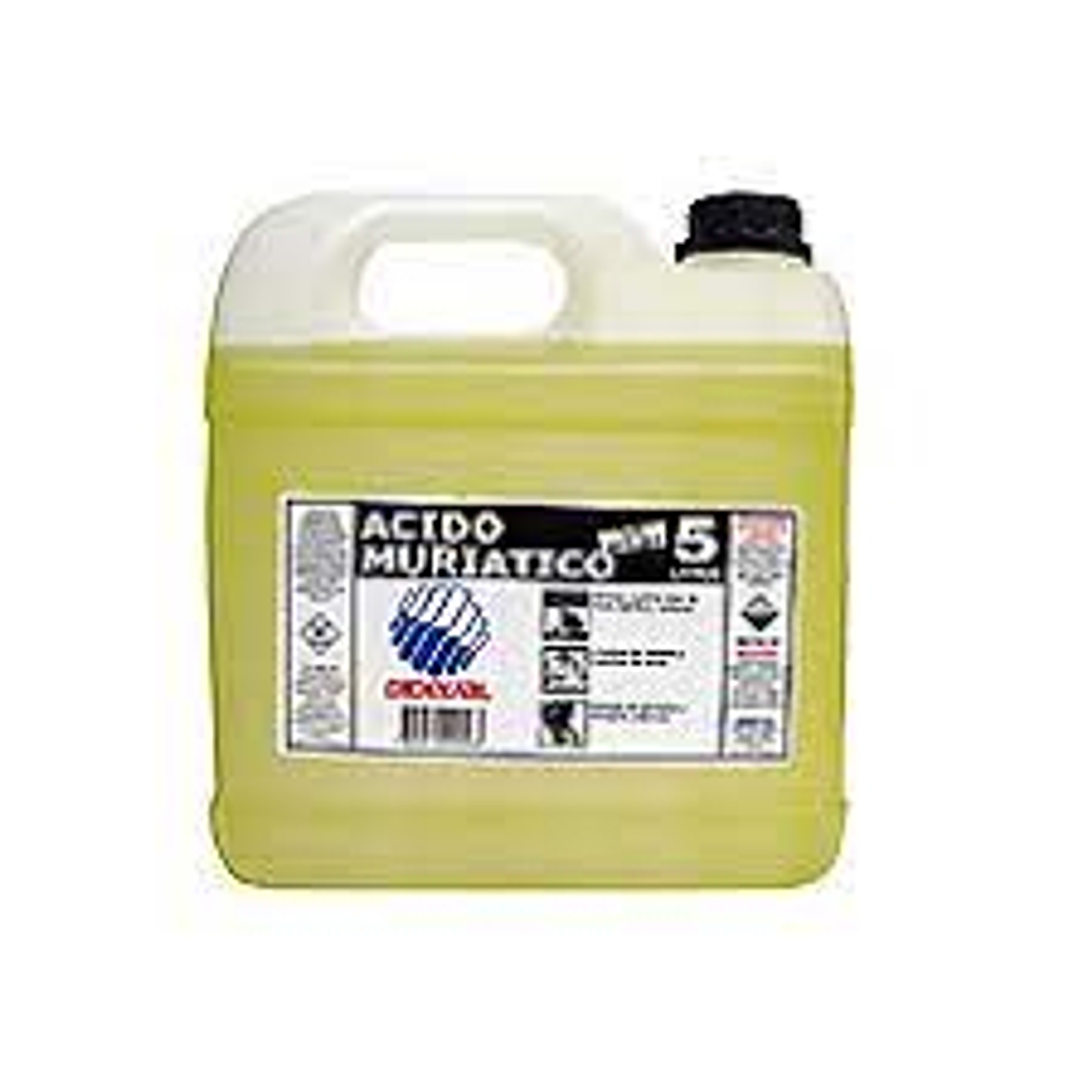 Acido Muriatico 5 Lt Dideval 1