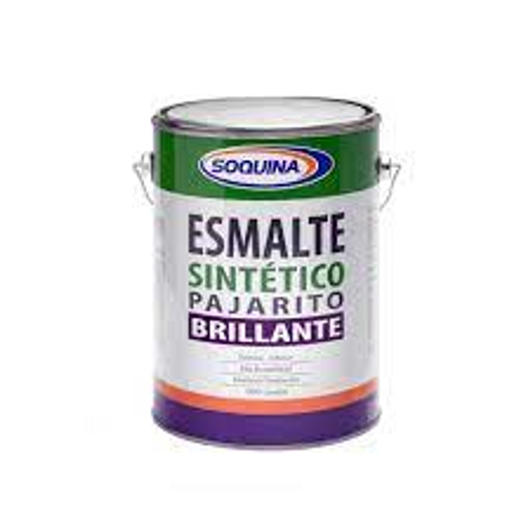 Esmalte Sintetico Pajarito Bermellon 1/4 1