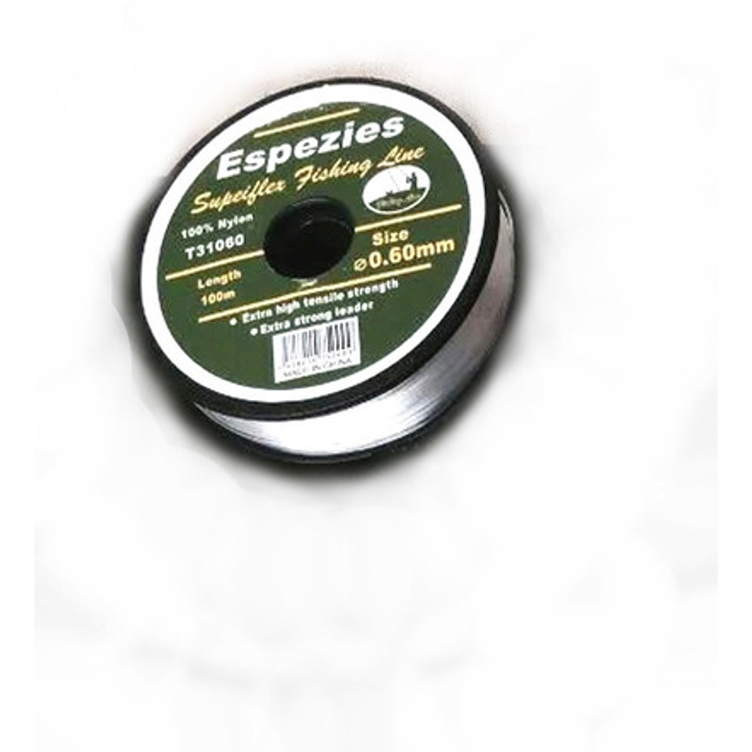 Hilo Pesca Transparente Espezies 0.5mm 100mt 1