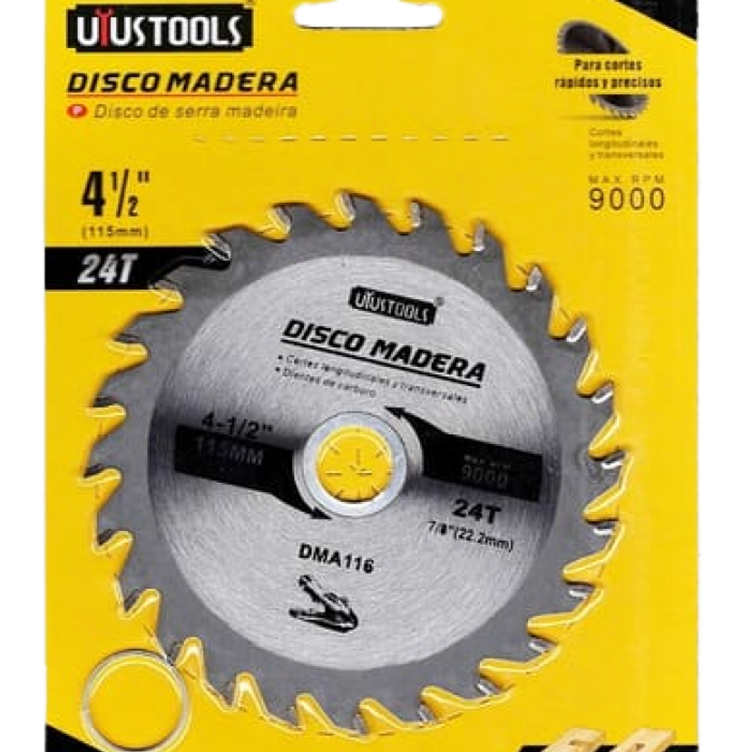 Disco Madera Esmeril 1