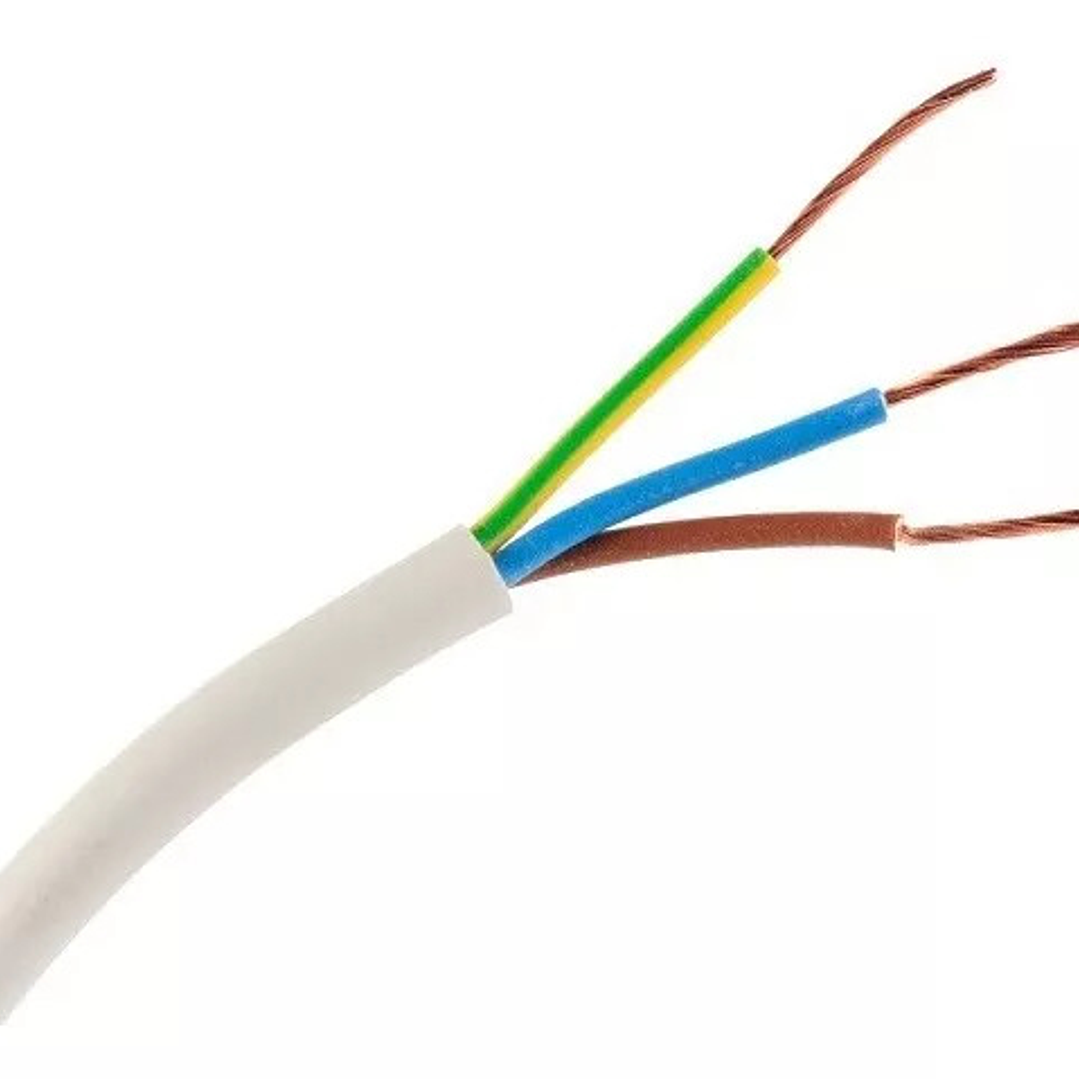 Cordon  VF 3 X 0.75 Mm Blanco X 1m 1