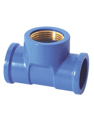 Tee Pvc Pre 25 X 3/4'' Hic (Hilo Cobre)