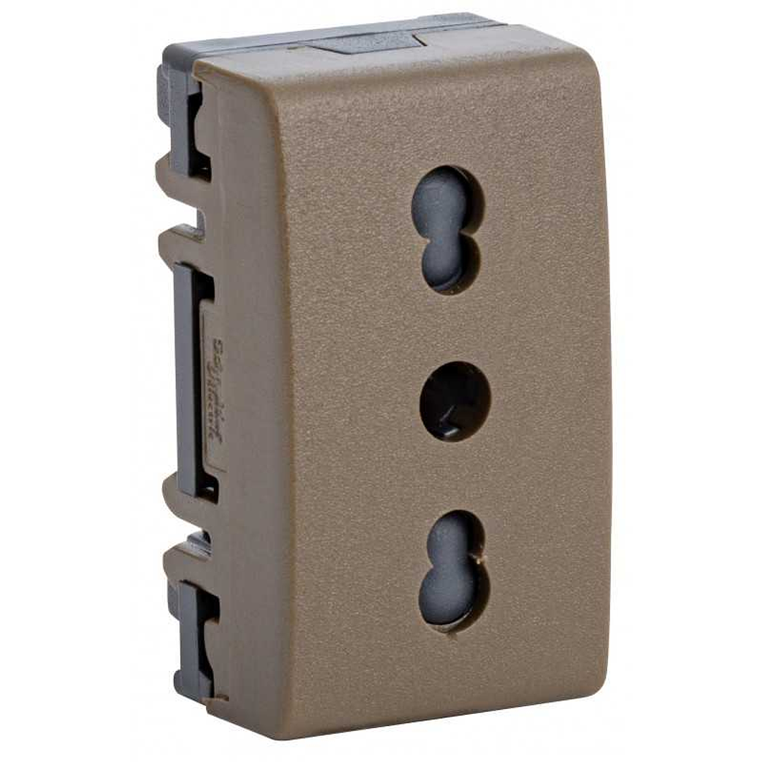 Modulo Toma Cte Cafe Moro 10-16a Genesis Cod. Mr12060//87717 1