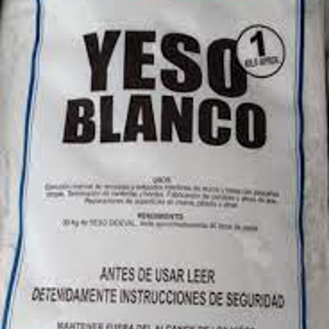 Yeso 1kg Bolsa 1